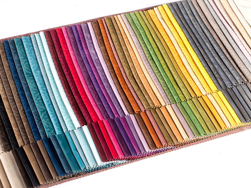 Huippuluokan värjätty kohokuvioitu samettikangas sisustussuunnitteluun