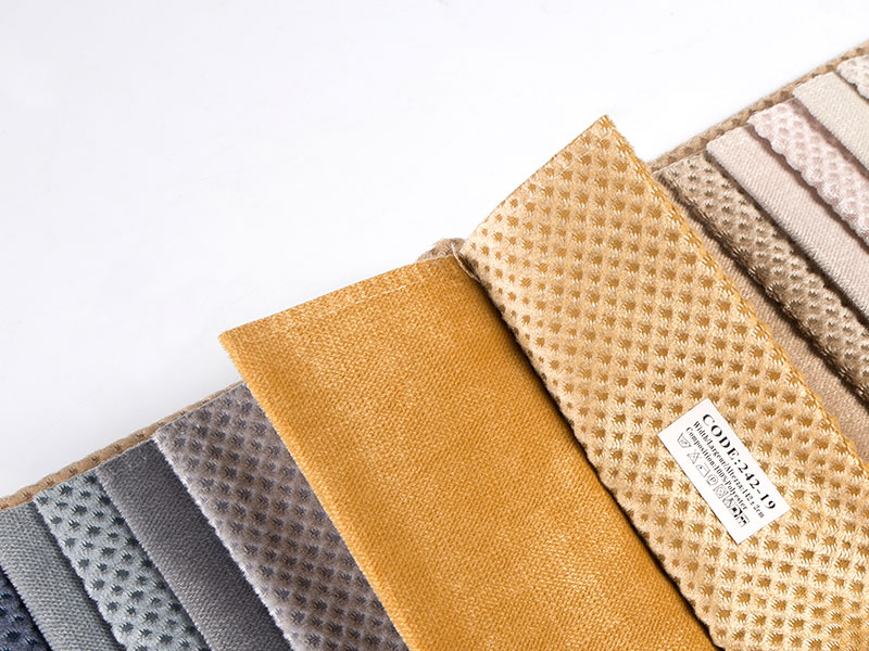 Ylellinen jacquard -fleece kangas kodinsisustusta varten