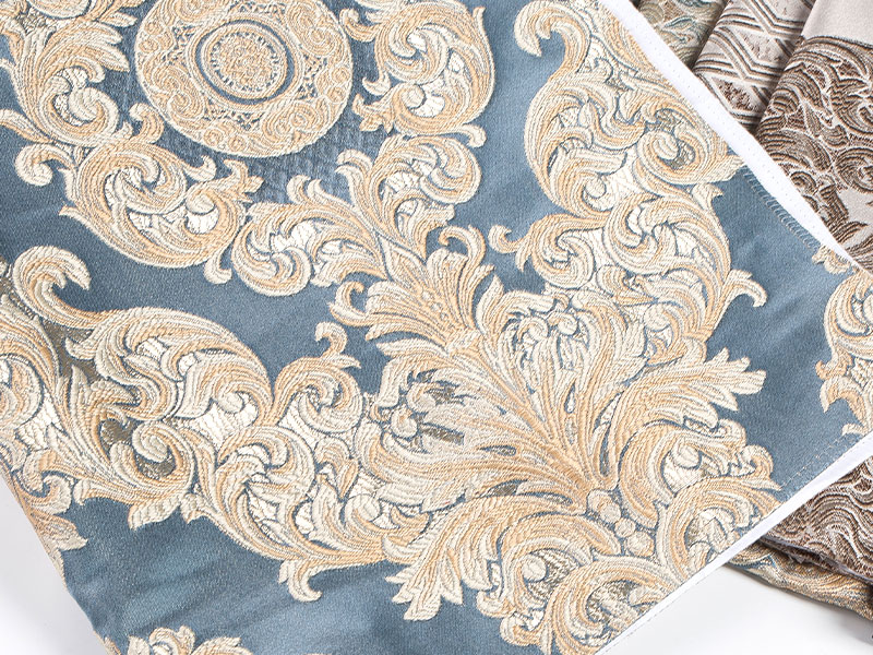 Lankavärjätty jacquard -kangas - täydellinen verhoiluun ja verhoille