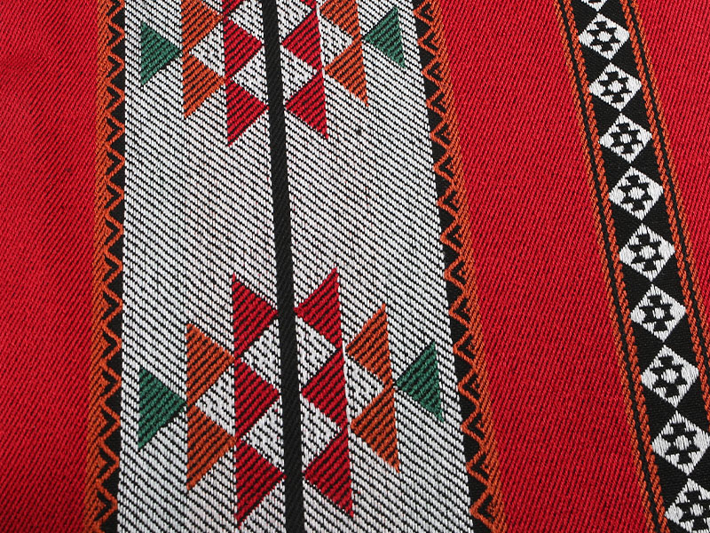 hengittävä neulottu väri kudottu raita telttakangas