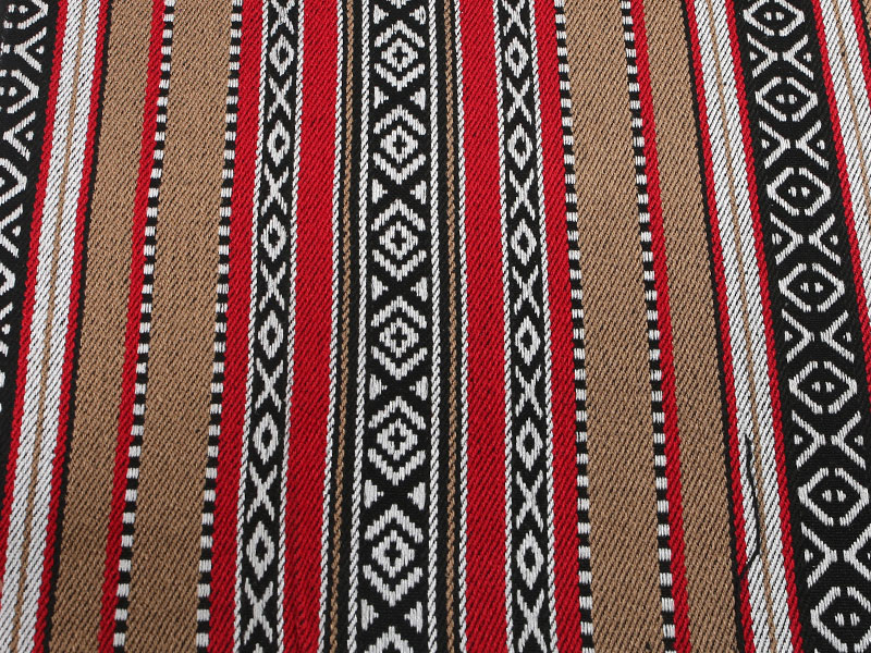 Vedenpitävä kestävä 100% polyesteriväri kudottu raitakangas