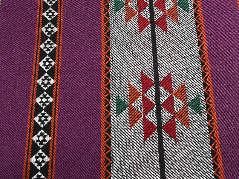 hengittävä neulottu väri kudottu raita telttakangas