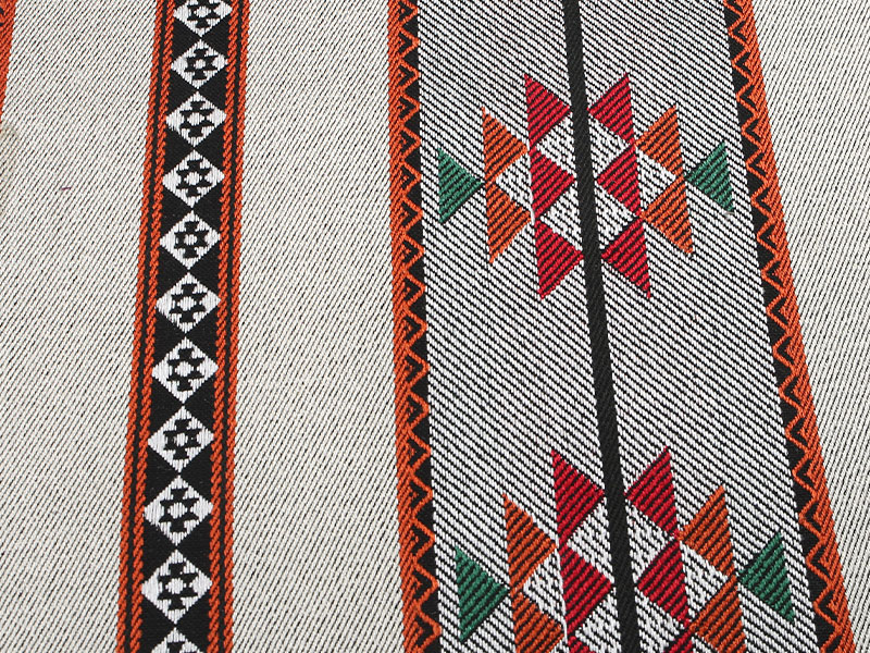 hengittävä neulottu väri kudottu raita telttakangas