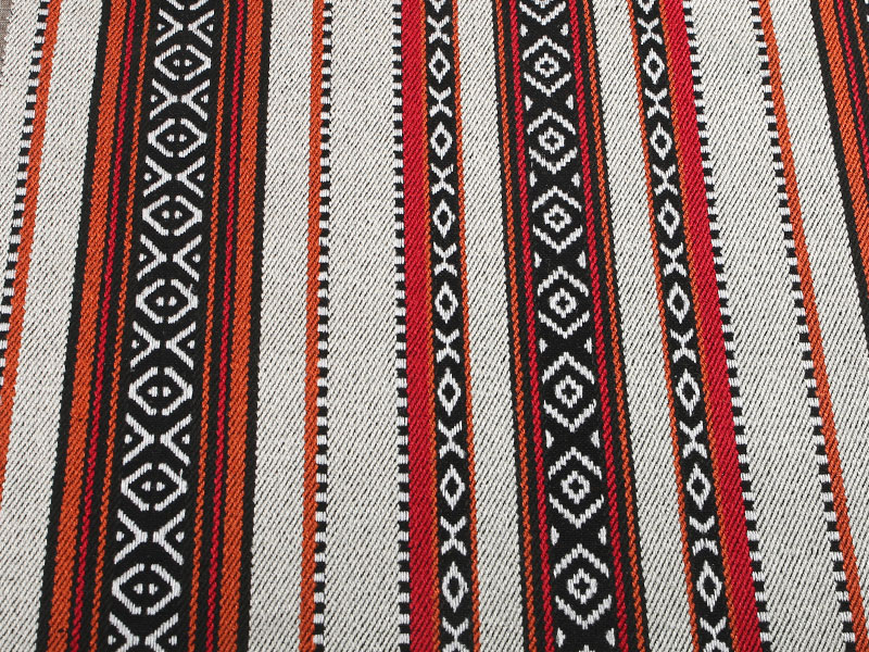 Vedenpitävä kestävä 100% polyesteriväri kudottu raitakangas