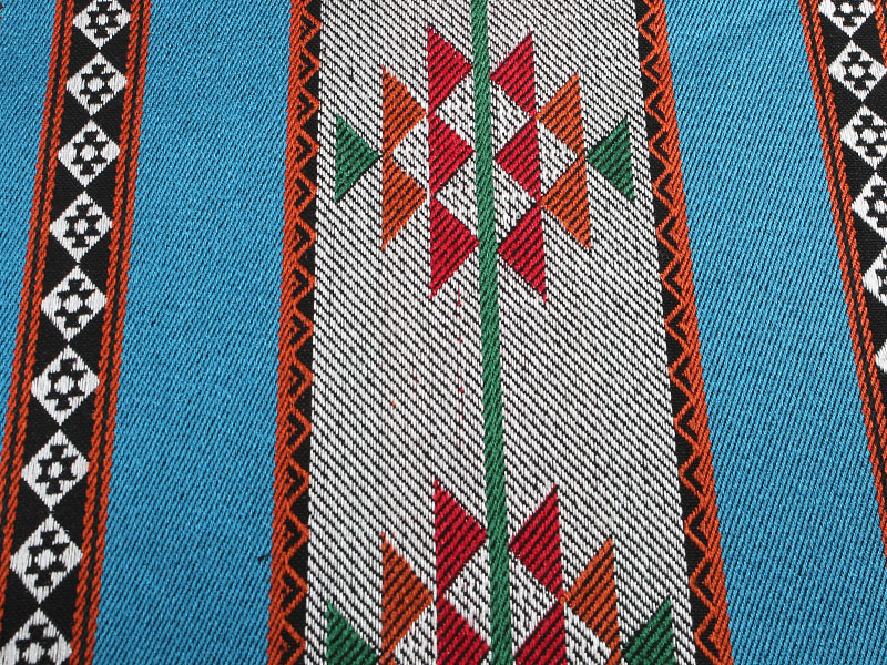 hengittävä neulottu väri kudottu raita telttakangas