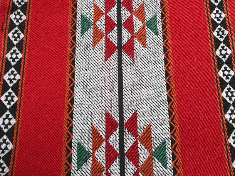 hengittävä neulottu väri kudottu raita telttakangas