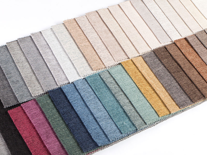 Pehmeä ja ylellinen tavallinen chenille -kangas sohvalle ja heitolle