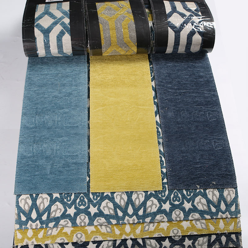 Chenille Jacquard -verhoilukangas