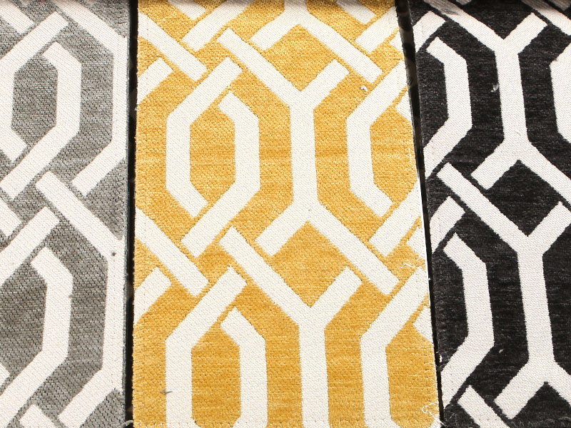 Chenille Jacquard -verhoilukangas sohvatyynyn sohvatuolin kansi MDN972