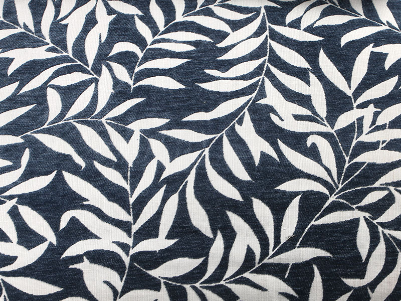 Kukkakuvio Jacquard Chenille Verho -sohvaverhoilukangas MDN975