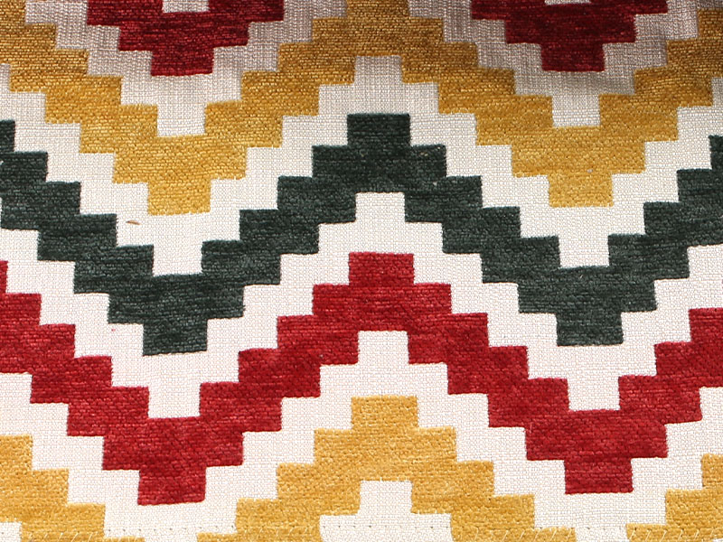 Kukkakuvio Jacquard Chenille Verho -sohvaverhoilukangas MDN975