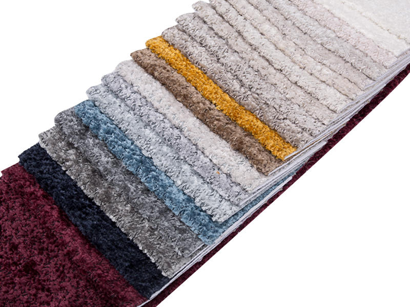 250 - 520 gsm yksivärinen chenille -verhoilukangas