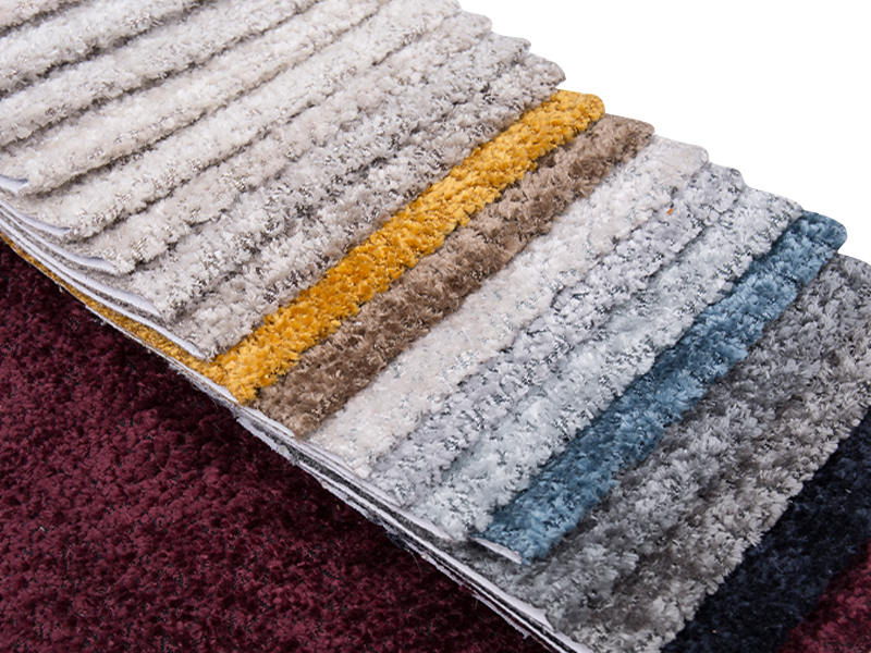 250 - 520 gsm yksivärinen chenille -verhoilukangas