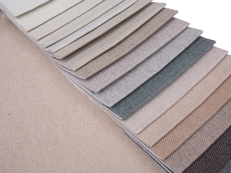 250 - 520 gsm yksivärinen chenille -verhoilukangas