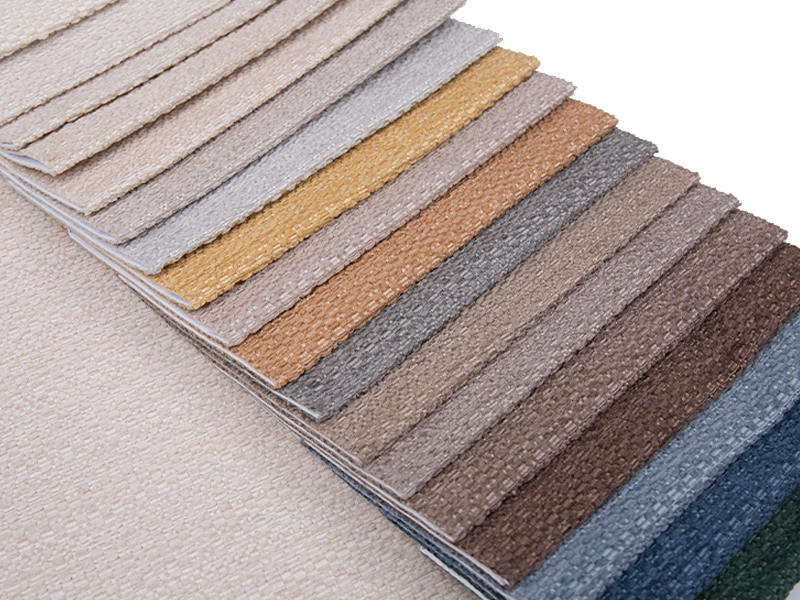 250 - 520 gsm yksivärinen chenille -verhoilukangas