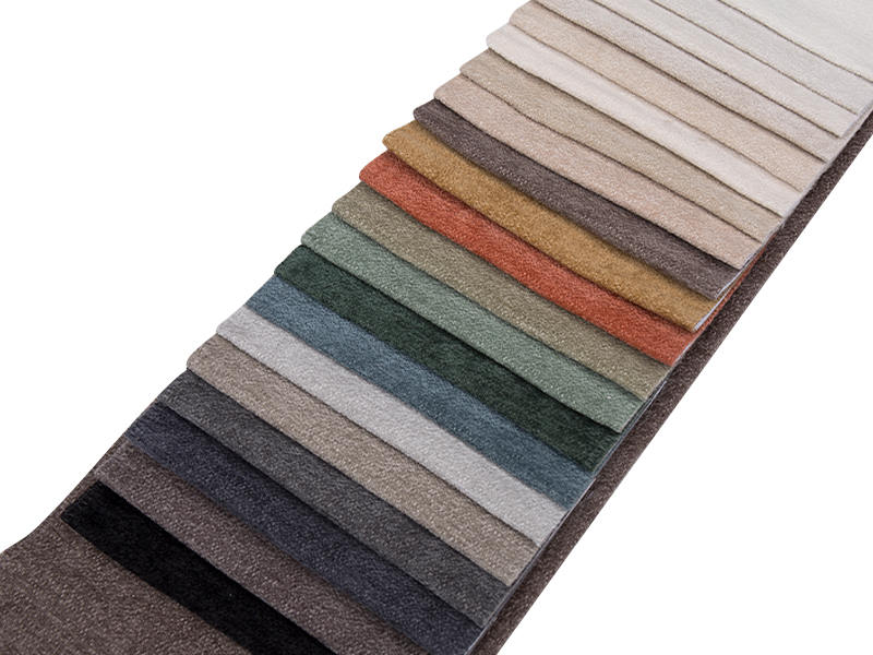 250 - 520 gsm yksivärinen chenille -verhoilukangas