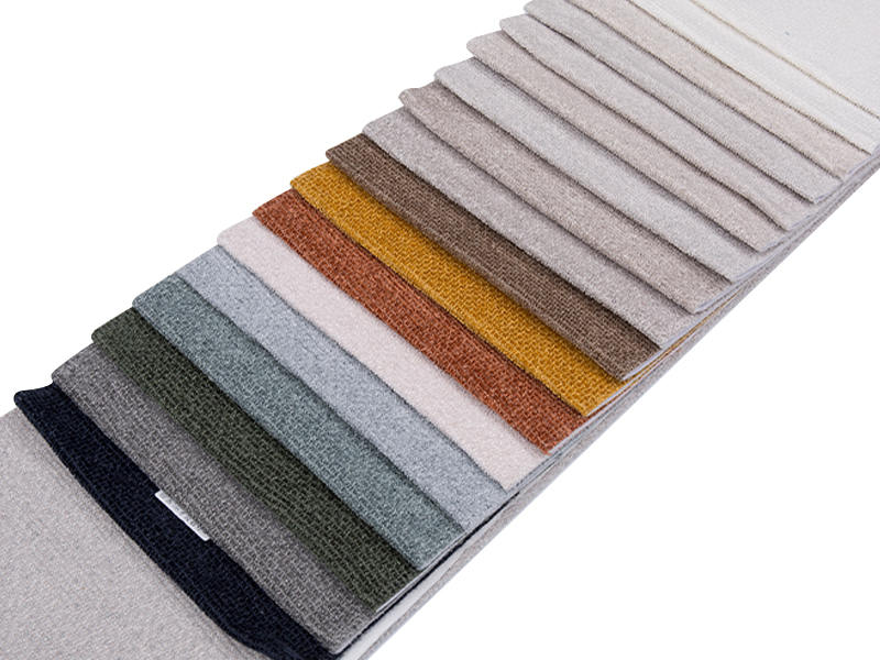 250 - 520 gsm yksivärinen chenille -verhoilukangas