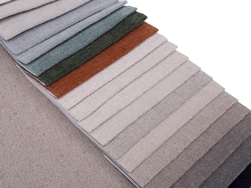 250 - 520 gsm yksivärinen chenille -verhoilukangas