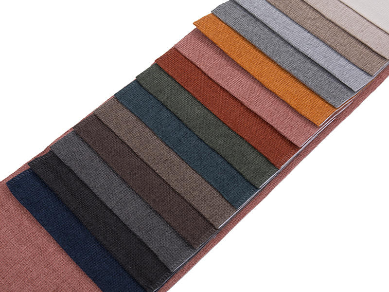 250 - 520 gsm yksivärinen chenille -verhoilukangas