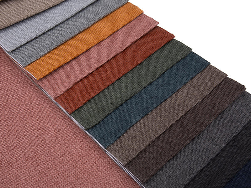 250 - 520 gsm yksivärinen chenille -verhoilukangas