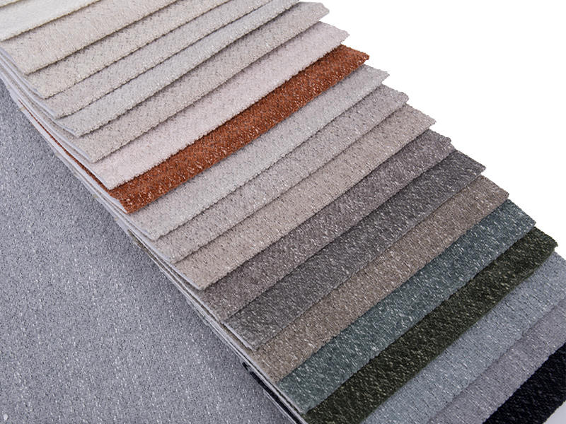 250 - 520 gsm yksivärinen chenille -verhoilukangas