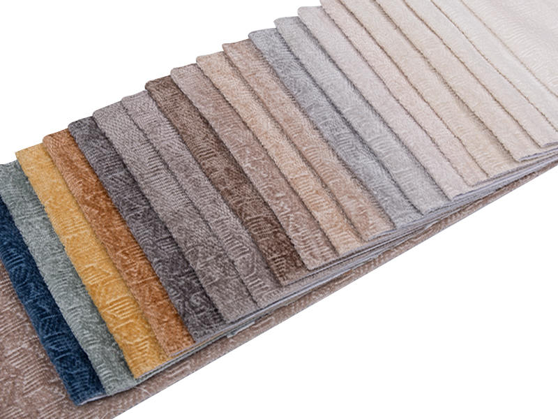 250 - 520 gsm yksivärinen chenille -verhoilukangas