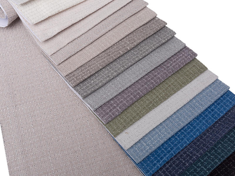 250 - 520 gsm yksivärinen chenille -verhoilukangas